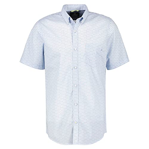 LERROS - Herren Kurzarm Hemd,Regular FIT (2332179), Größe:L, Farbe:Sky Blue (402) von LERROS