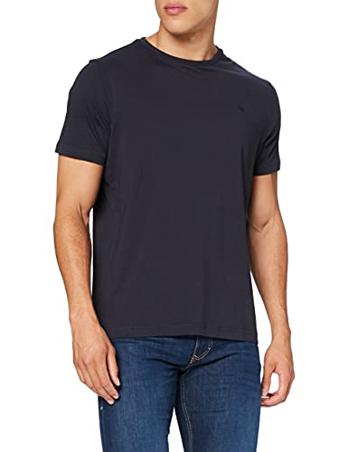 LERROS Herren Lerros T-shirt met ronde hals voor heren T Shirt, Blau (Night Blue 480), M EU von LERROS