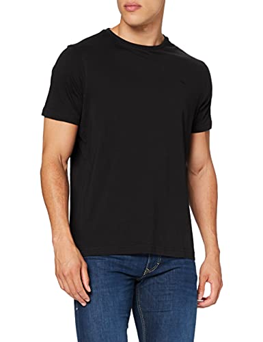 LERROS Herren LERROS Herren Rundhals T-Shirt T-Shirt,,per pack Schwarz (Black 290),Small von LERROS