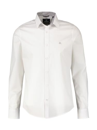 LERROS - Herren Langarmhemd, Regular FIT (2001050), Größe:XXL, Farbe:White (100) von LERROS