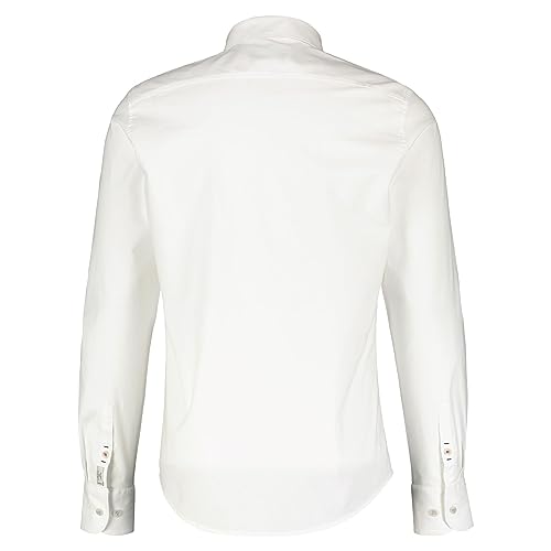 LERROS - Herren Langarmhemd, Regular FIT (2001120), Größe:3XL, Farbe:White (100) von LERROS