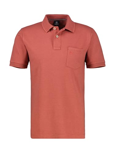 LERROS - Herren Poloshirt, Regular Fit, (2533206), Größe:L, Farbe:Earth red (331) von LERROS