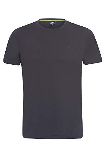 LERROS Herren Rundhals T-Shirt, Dunkelgrau, L von LERROS