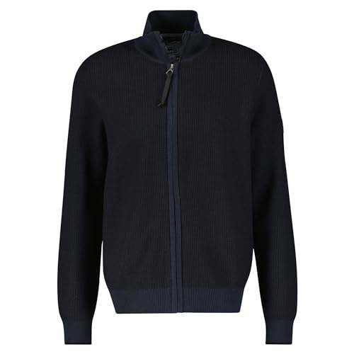 LERROS - Herren Strickjacke in Strukturoptik (23O5542), Größe:3XL, Farbe:Navy (485) von LERROS