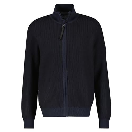 LERROS - Herren Strickjacke in Strukturoptik (23O5542), Größe:L, Farbe:Navy (485) von LERROS