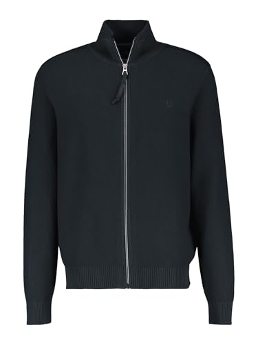 LERROS Herren Strickjacke mit Rippstruktur Größe M von LERROS