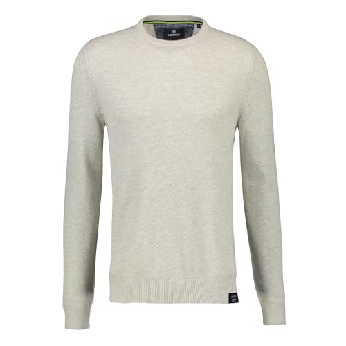 LERROS - Herren Strickpullover, Regular Fit, (2005001), Größe:L, Farbe:Broken White (108) von LERROS