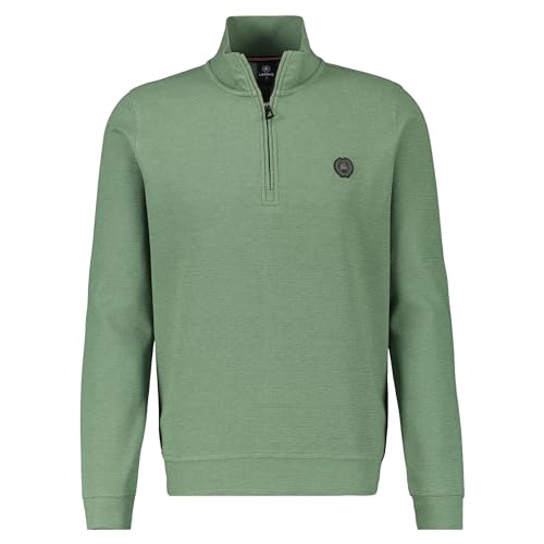 LERROS - Herren Sweat Troyer (23D4402), Größe:L, Farbe:Aged Olive (659) von LERROS