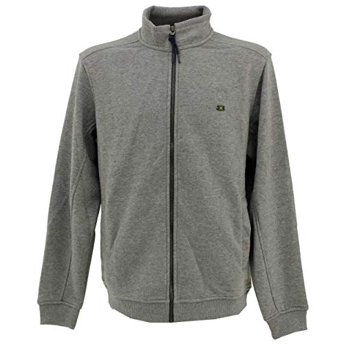 LERROS Herren Sweatjacke, Grau (Mid Grey Melange 250), XXX-Large von LERROS