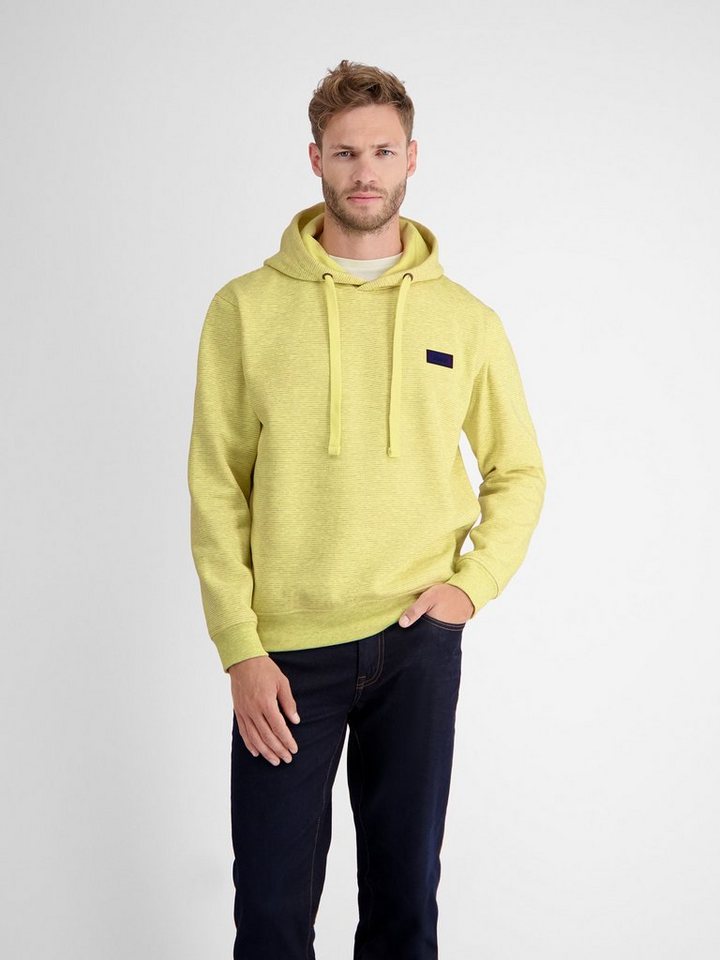 LERROS Hoodie LERROS Sweat-Hoodie in weicher Strukturqualität von LERROS
