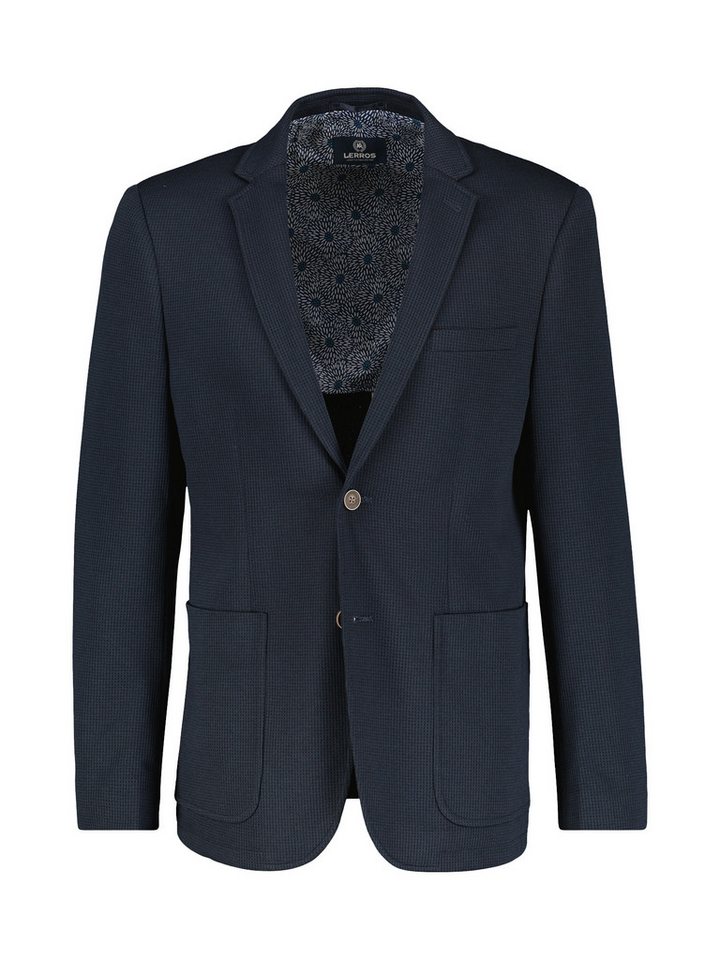 LERROS Jerseysakko LERROS Blazer aus Jersey mit Innenfutter-Print von LERROS