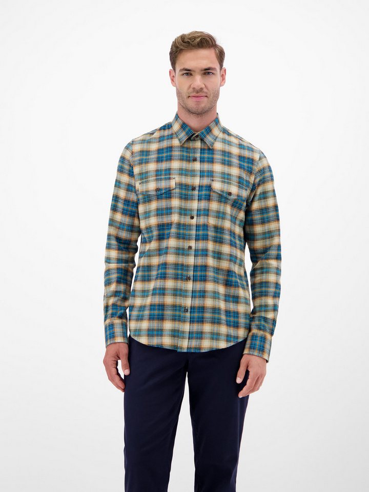 LERROS Karohemd LERROS Casual Flanellhemd - weicher Twill, starker Style von LERROS