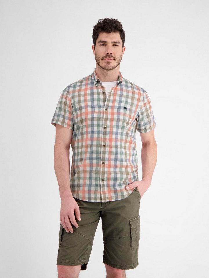 LERROS Karohemd LERROS Kariertes Kurzarmhemd von LERROS