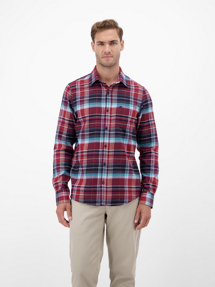 LERROS Karohemd LERROS Karo Flannelhemd - weich und stylisch von LERROS