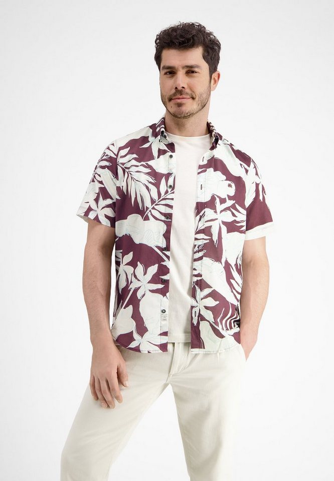 LERROS Kurzarmhemd LERROS Halbarmhemd mit floralem Print von LERROS