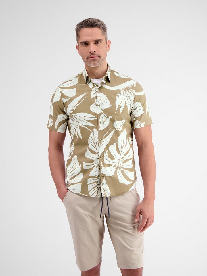 LERROS Kurzarmhemd LERROS Kurzarmhemd im Hawaiian-Style von LERROS