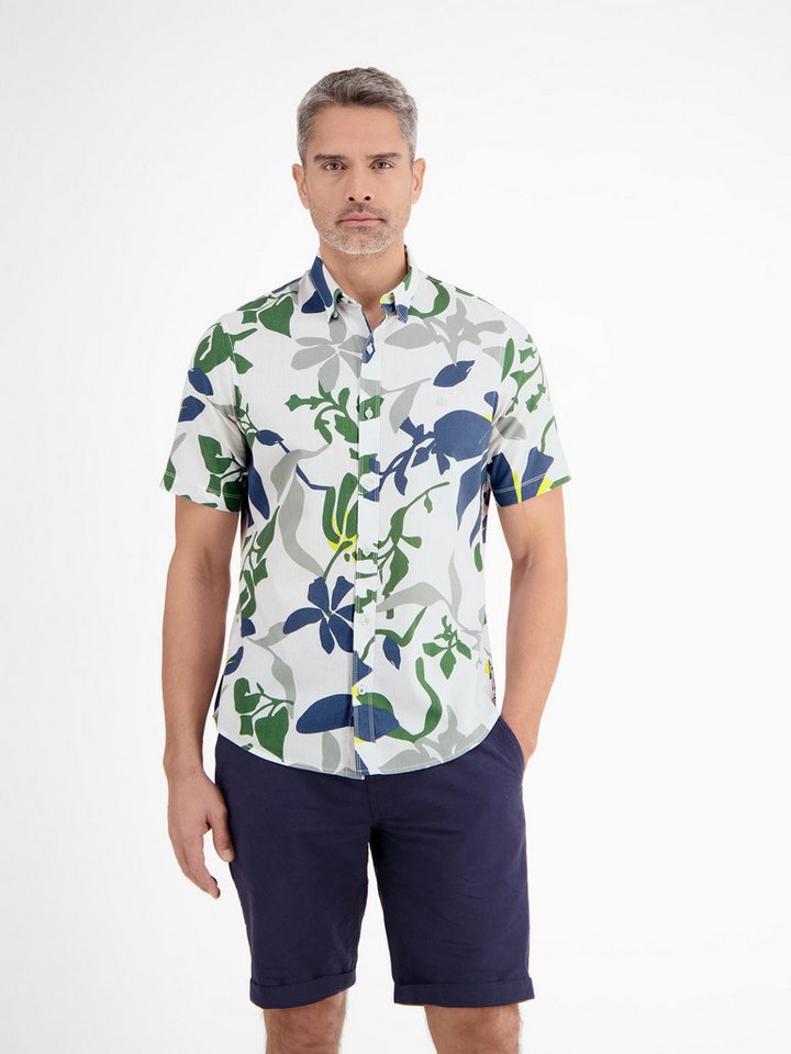 LERROS Kurzarmhemd LERROS Sommerhemd in Hawaiian-Style von LERROS