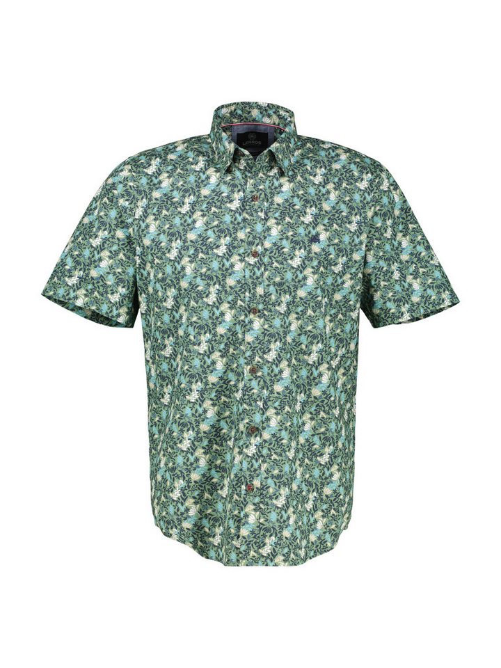 LERROS Kurzarmhemd mit All-Over Print von LERROS