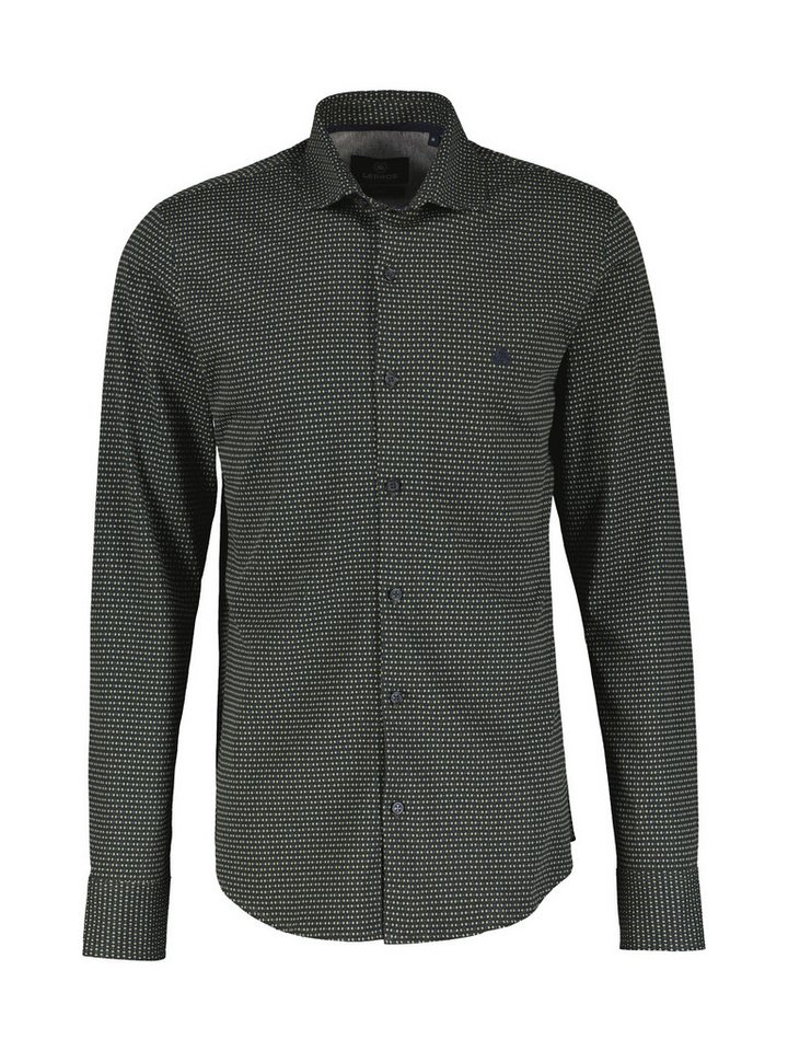 LERROS Langarmhemd LERROS Herren Jerseyhemd mit Haifischkragen von LERROS