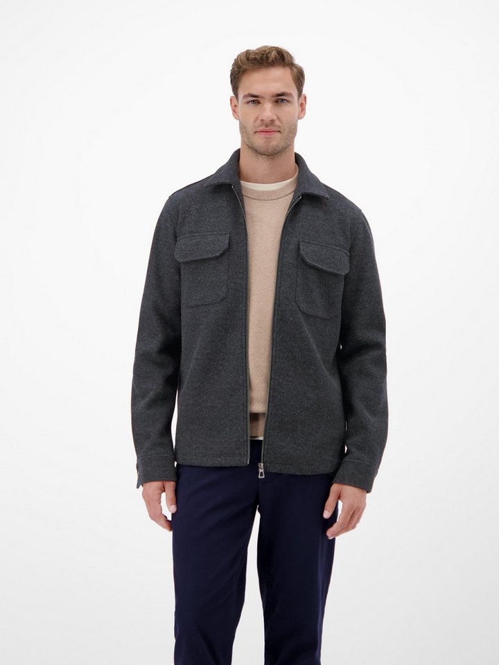 LERROS Langarmhemd LERROS Herren Overshirt in urbanem Style von LERROS