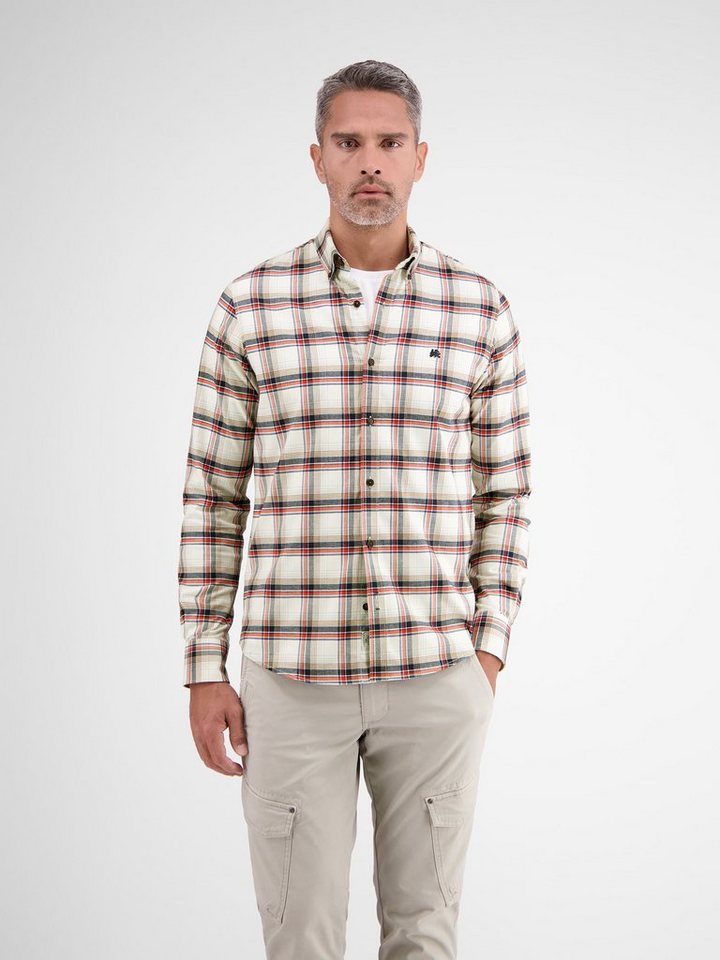 LERROS Langarmhemd LERROS Langarmhemd, BIG FLANNELCHECK von LERROS