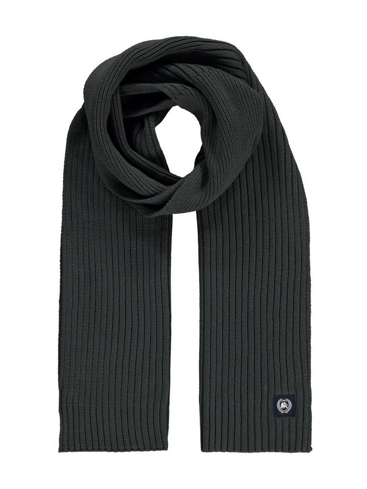 LERROS Modeschal Strickschal mit Logo-Patch von LERROS