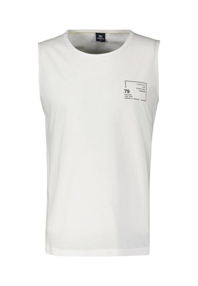 LERROS Muskelshirt LERROS Tanktop mit Brustprint von LERROS