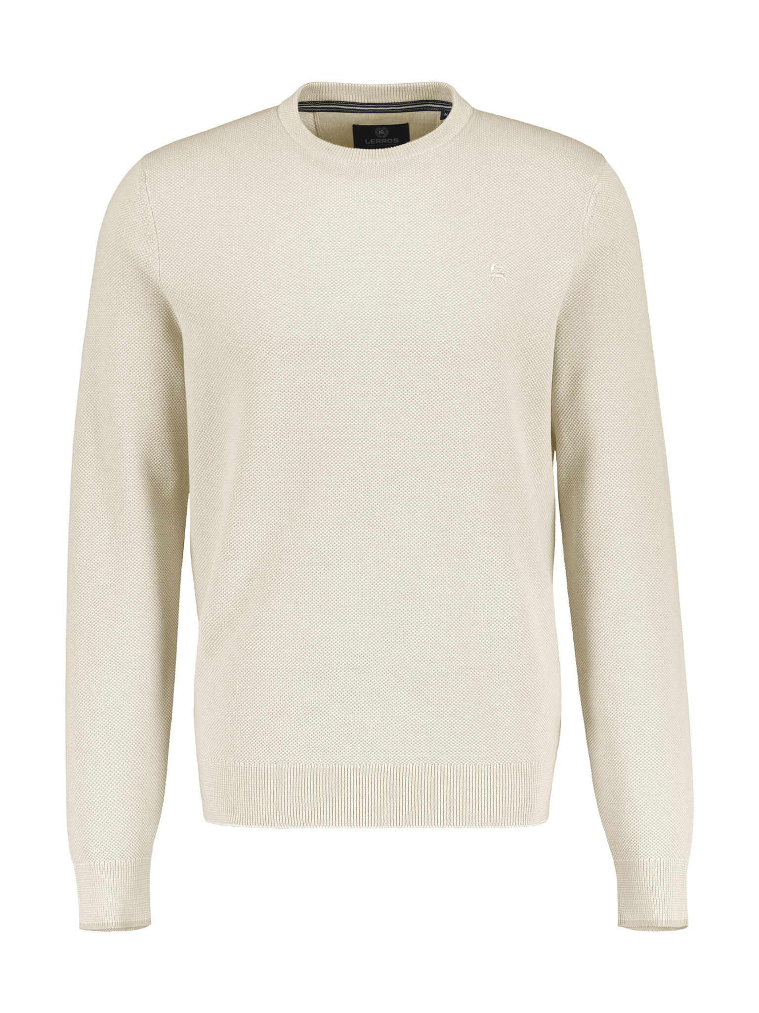 LERROS - O-NECK BUENDCHEN bone white - Gr. - L von LERROS