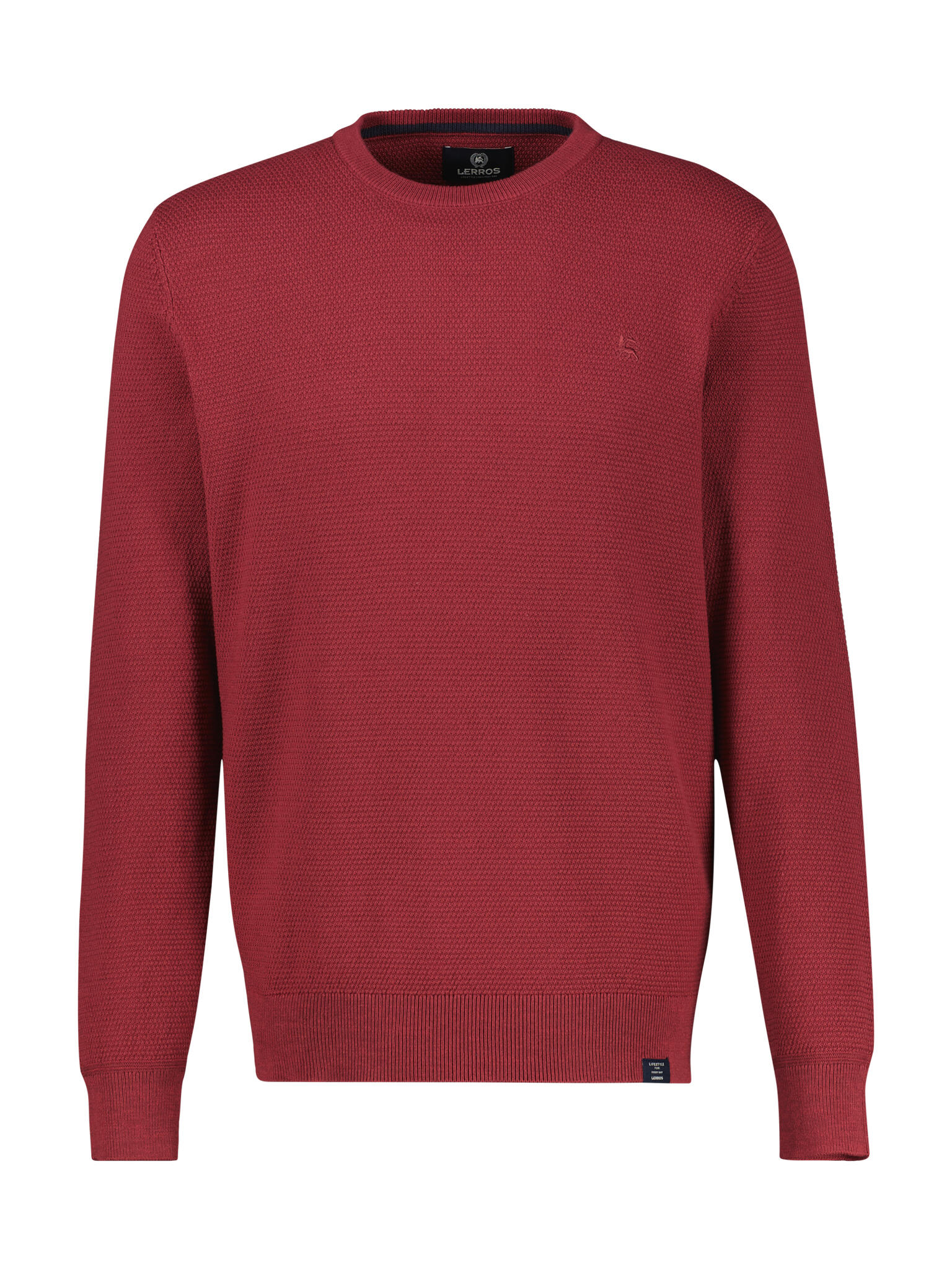 LERROS - O-NECK BUENDCHEN maple red - Gr. - XL von LERROS