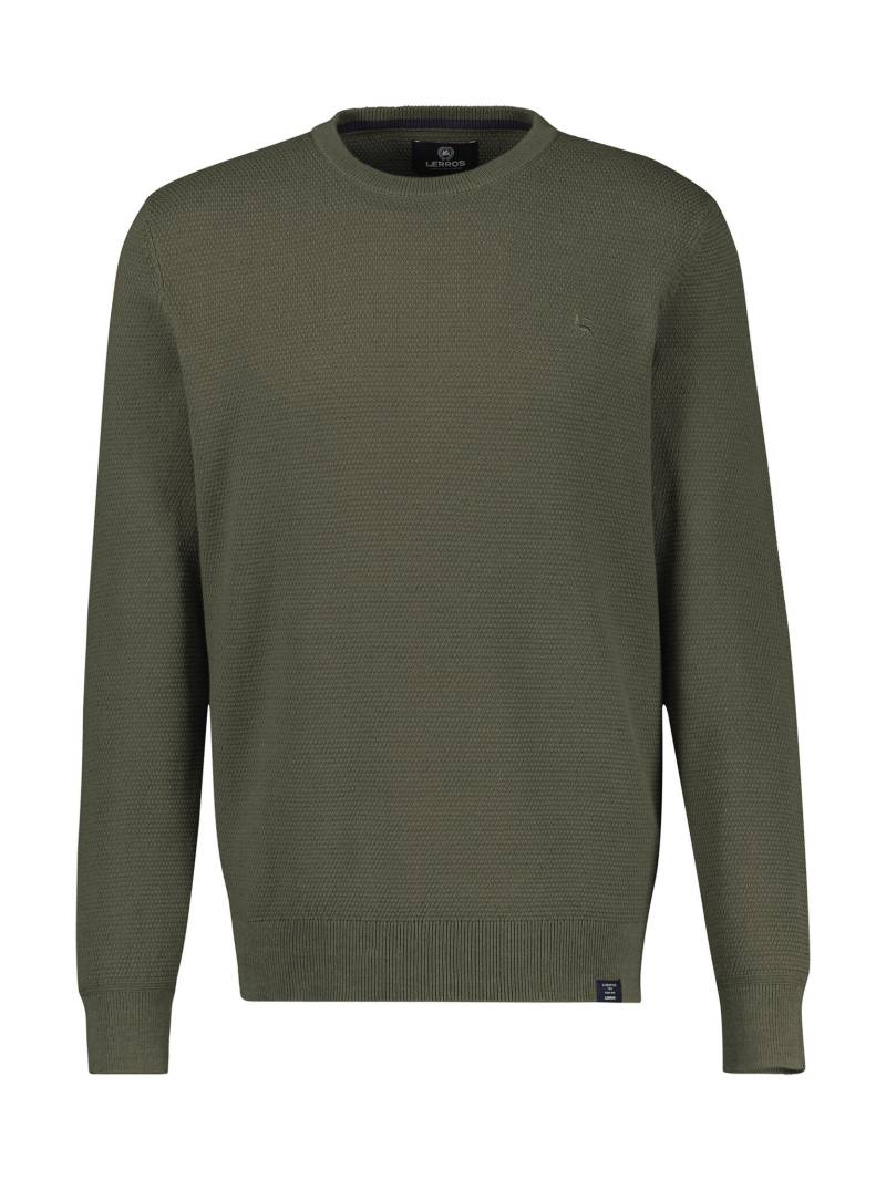 LERROS - O-NECK BUENDCHEN nordic olive - Gr. - XXL von LERROS