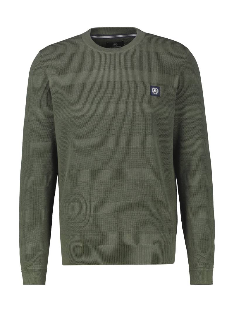 LERROS - O-NECK BUENDCHEN nordic olive - Gr. - XXXL von LERROS