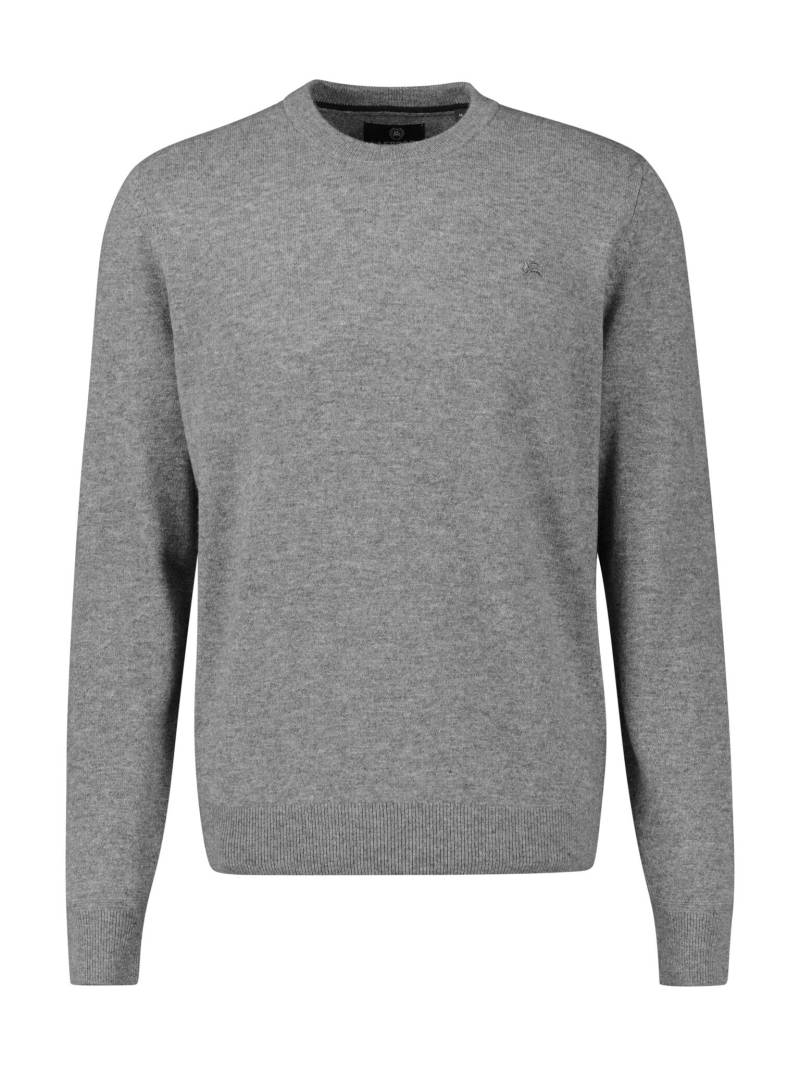 LERROS - O-NECK BUENDCHEN platinum grey melange - Gr. - XXL von LERROS