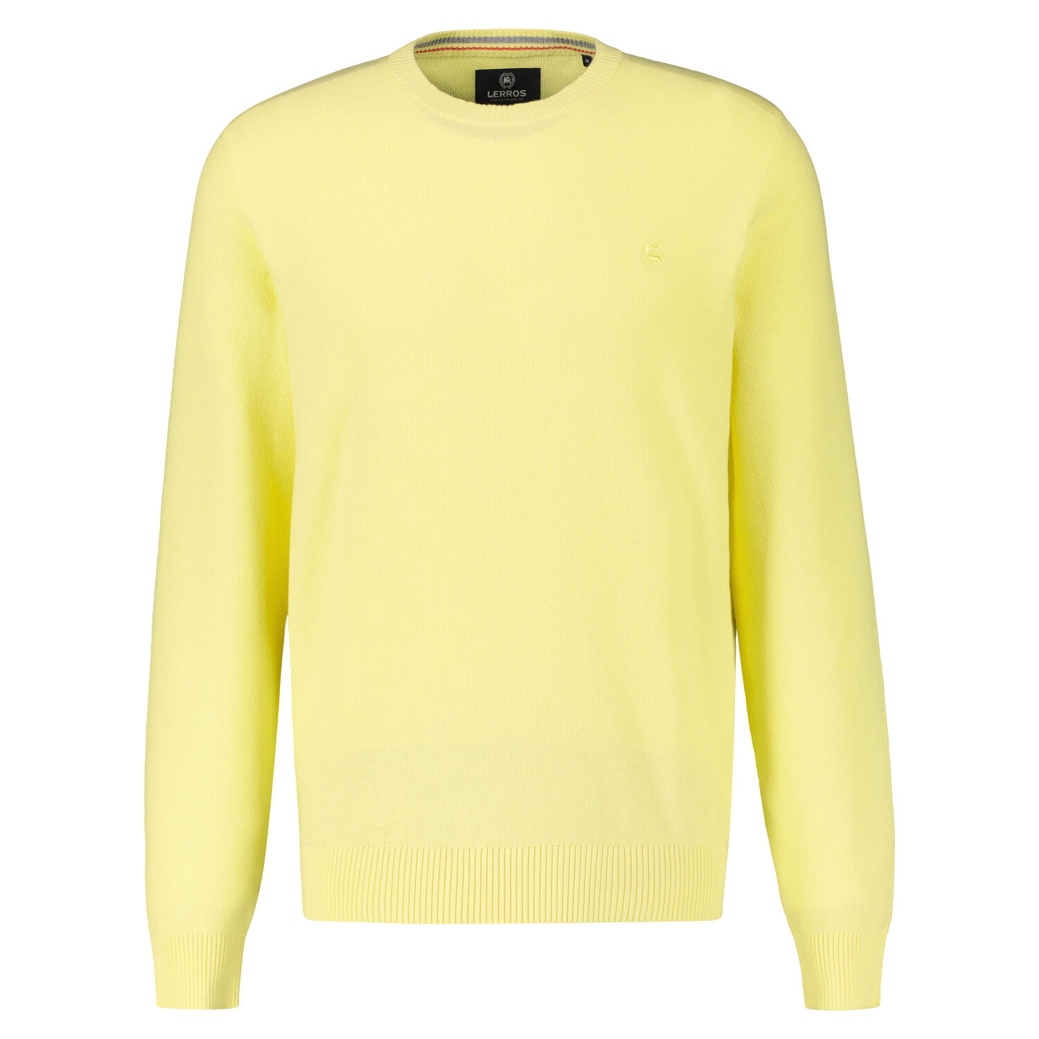 LERROS - O-NECK BUENDCHEN pure lemon - Gr. - XXXL von LERROS