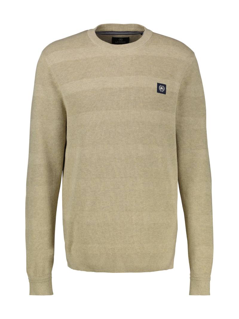 LERROS - O-NECK BUENDCHEN tender beige melange - Gr. - XL von LERROS