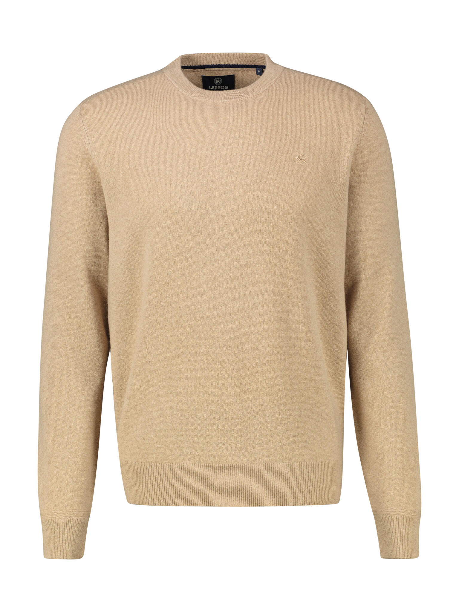 LERROS - O-NECK BUENDCHEN tender beige melange - Gr. - XXL von LERROS