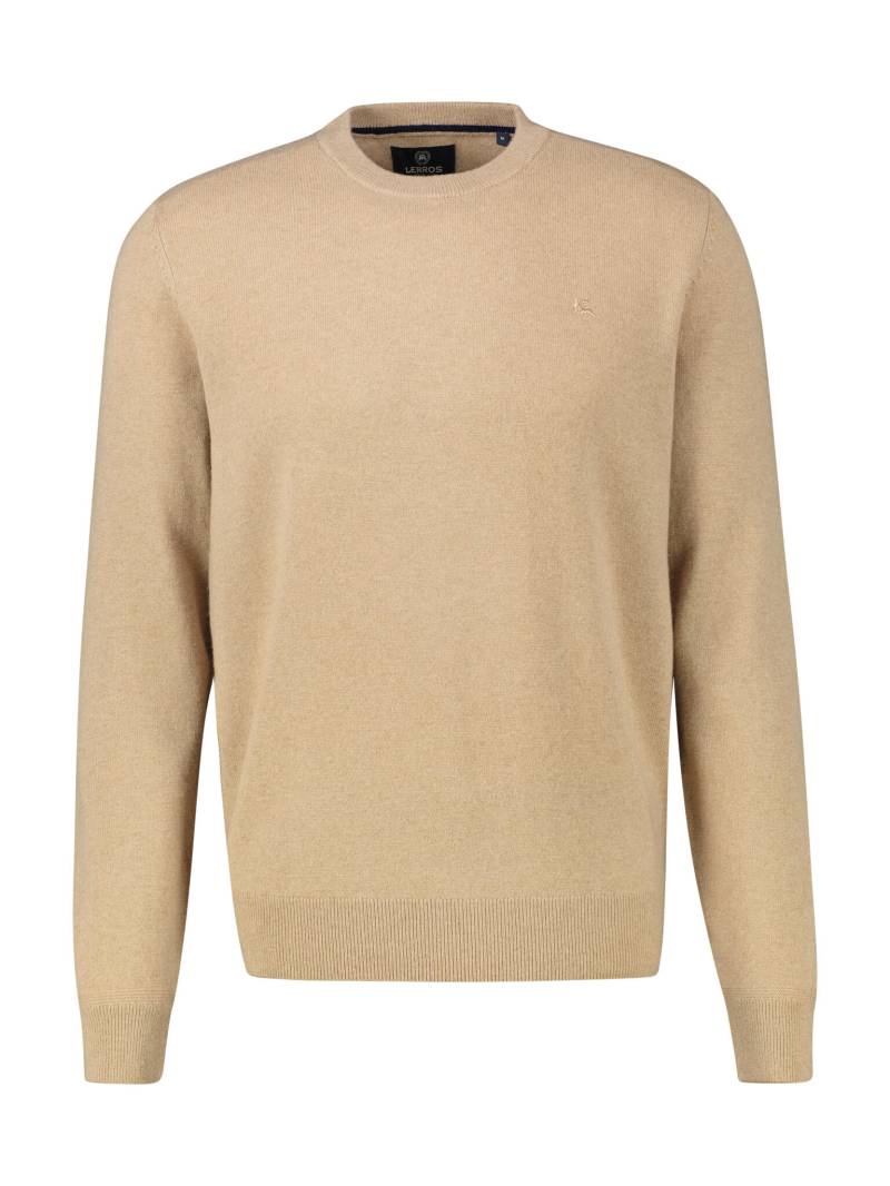 LERROS - O-NECK BUENDCHEN tender beige melange - Gr. - XXL von LERROS