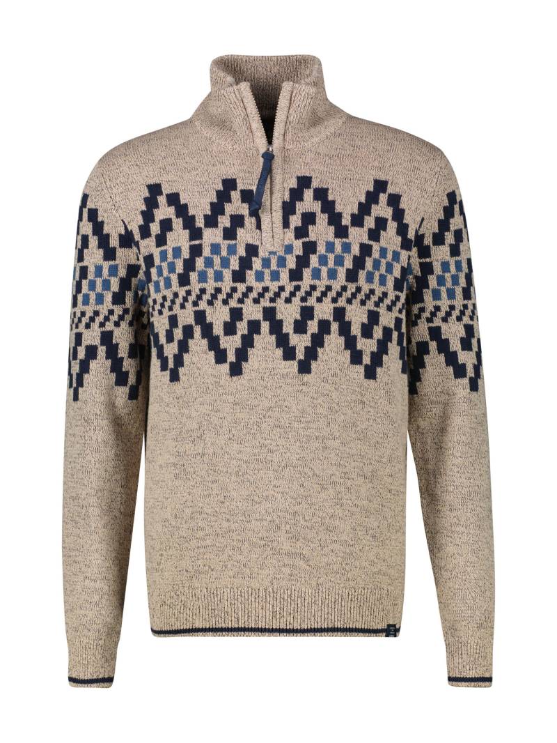 LERROS - O-NECK BUENDCHEN tender beige melange - Gr. - XXL von LERROS