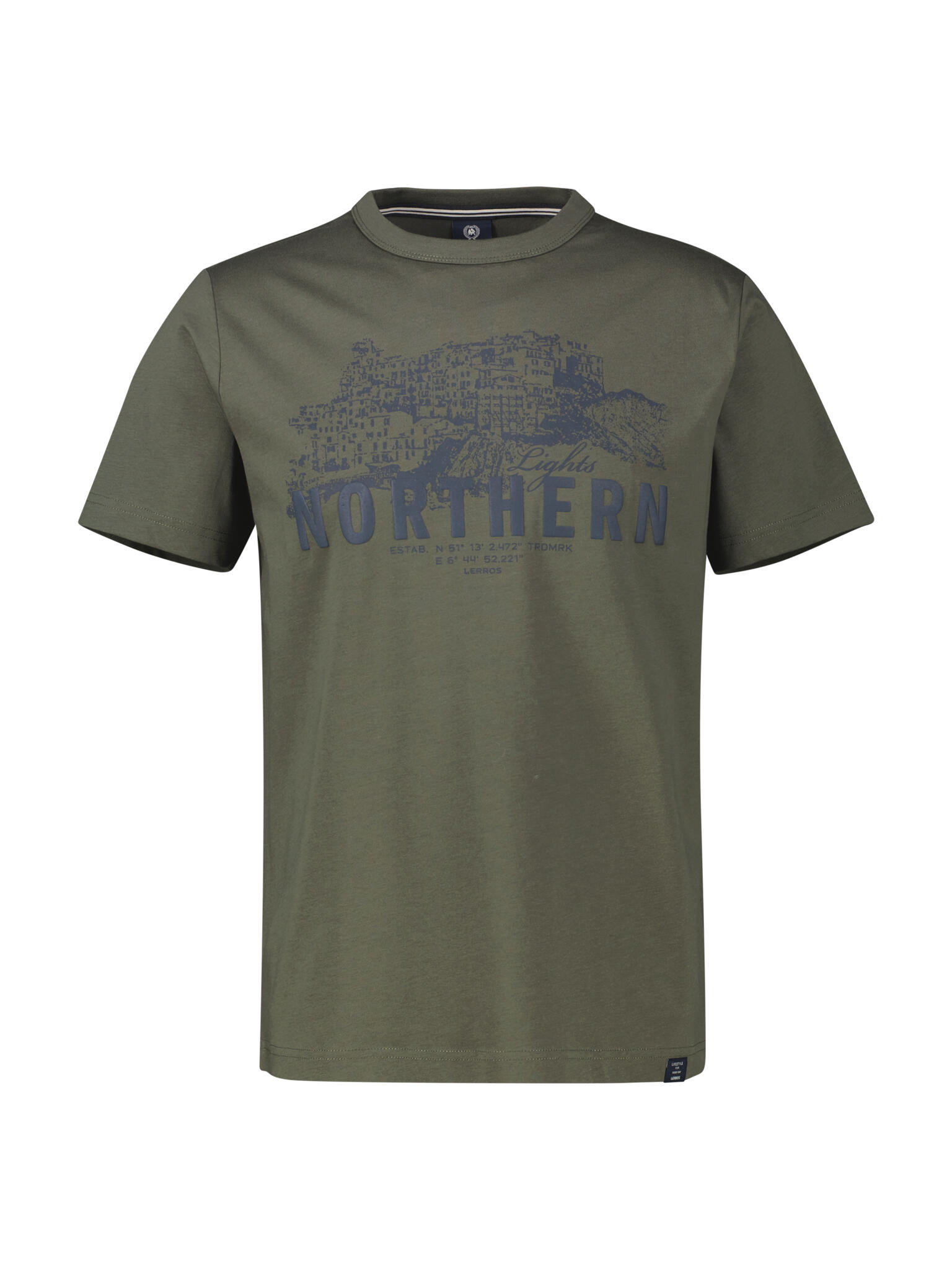 LERROS - O-NECK nordic olive - Gr. - XXL von LERROS