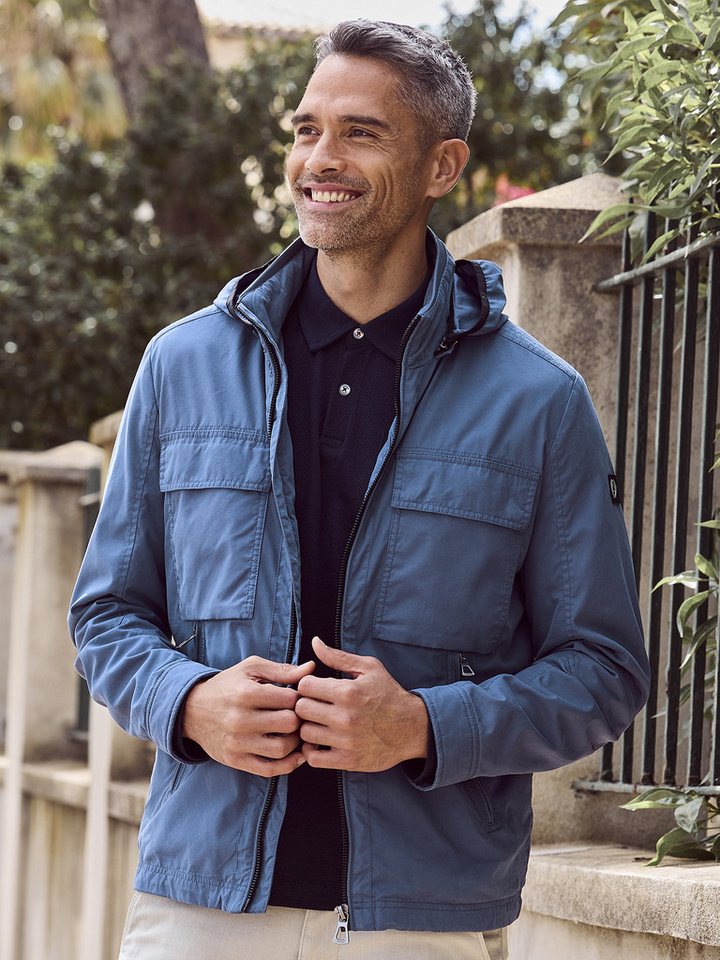 LERROS Outdoorjacke LERROS Shell-Blouson mit abnehmbarer Kapuze Keine Angabe von LERROS