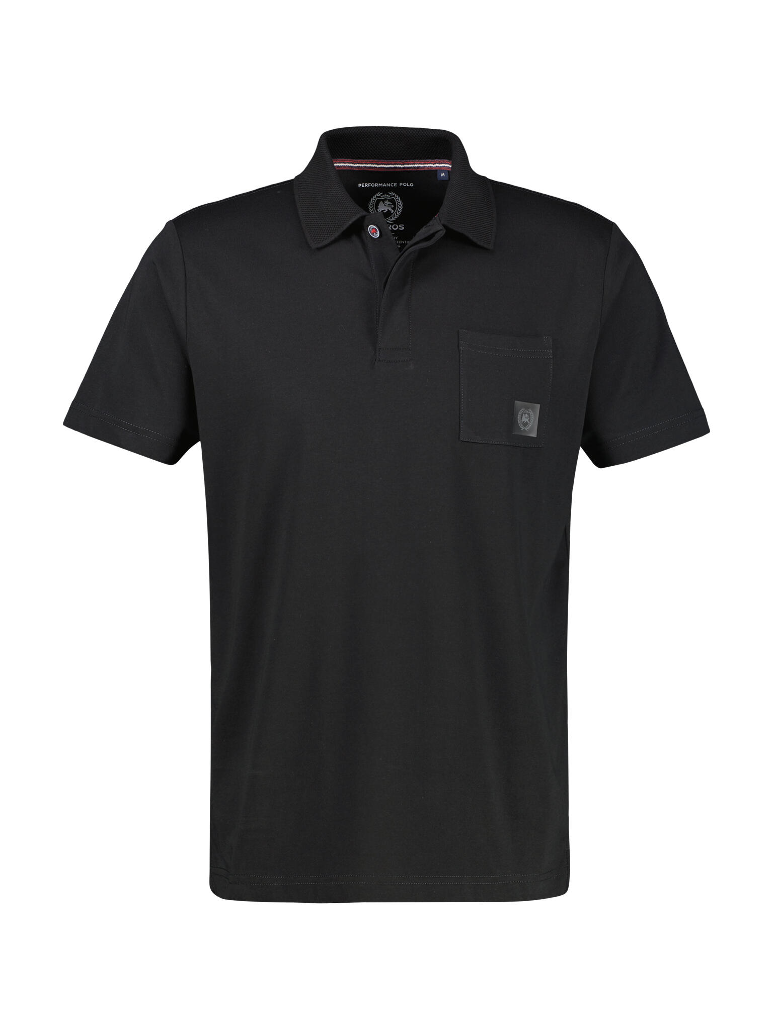 LERROS - POLO-KNOPF black - Gr. - XL von LERROS