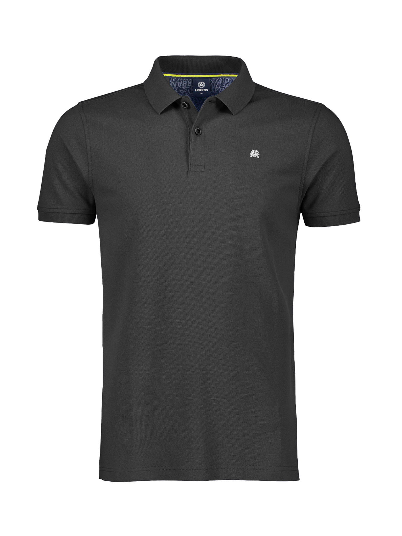 LERROS - POLO-KNOPF black - Gr. - XL von LERROS