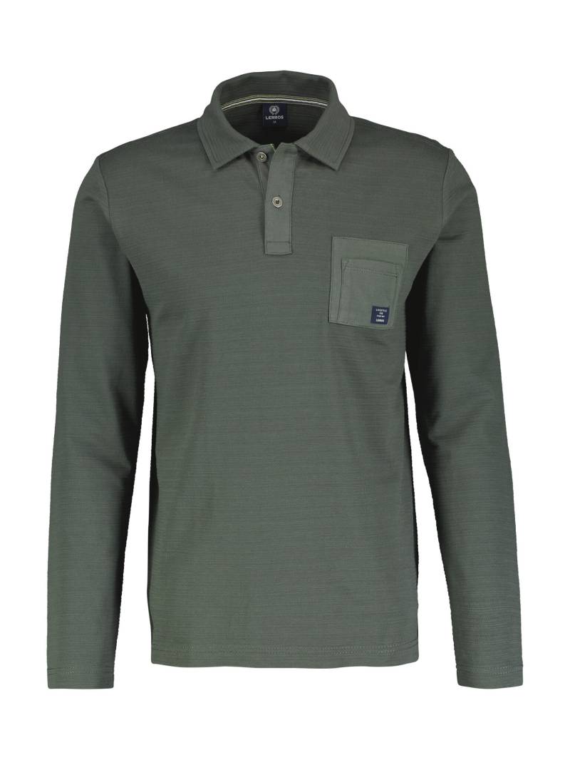 LERROS - POLO-KNOPF chilled olive - Gr. - XXL von LERROS