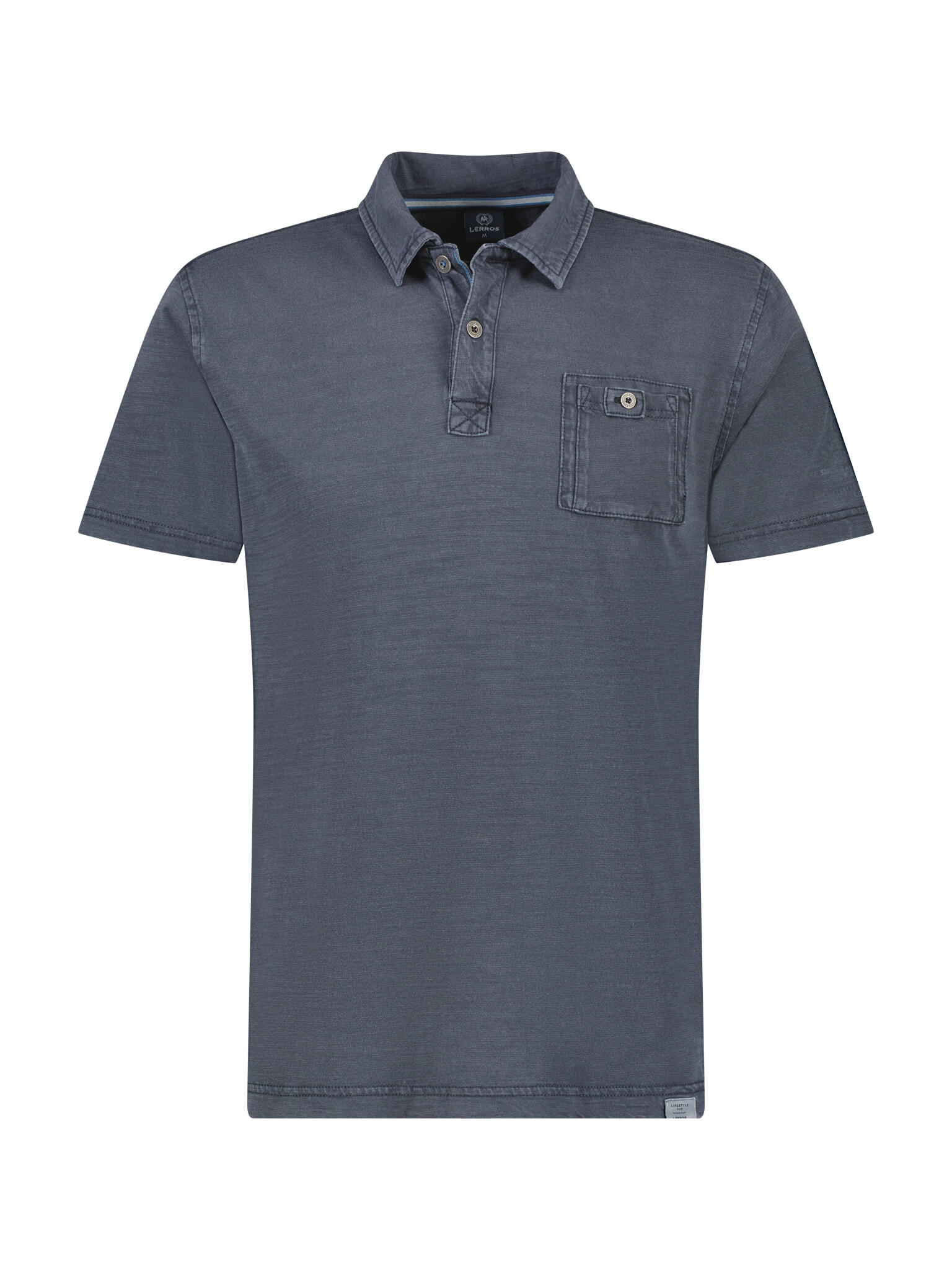LERROS - POLO-KNOPF classic navy - Gr. - L von LERROS