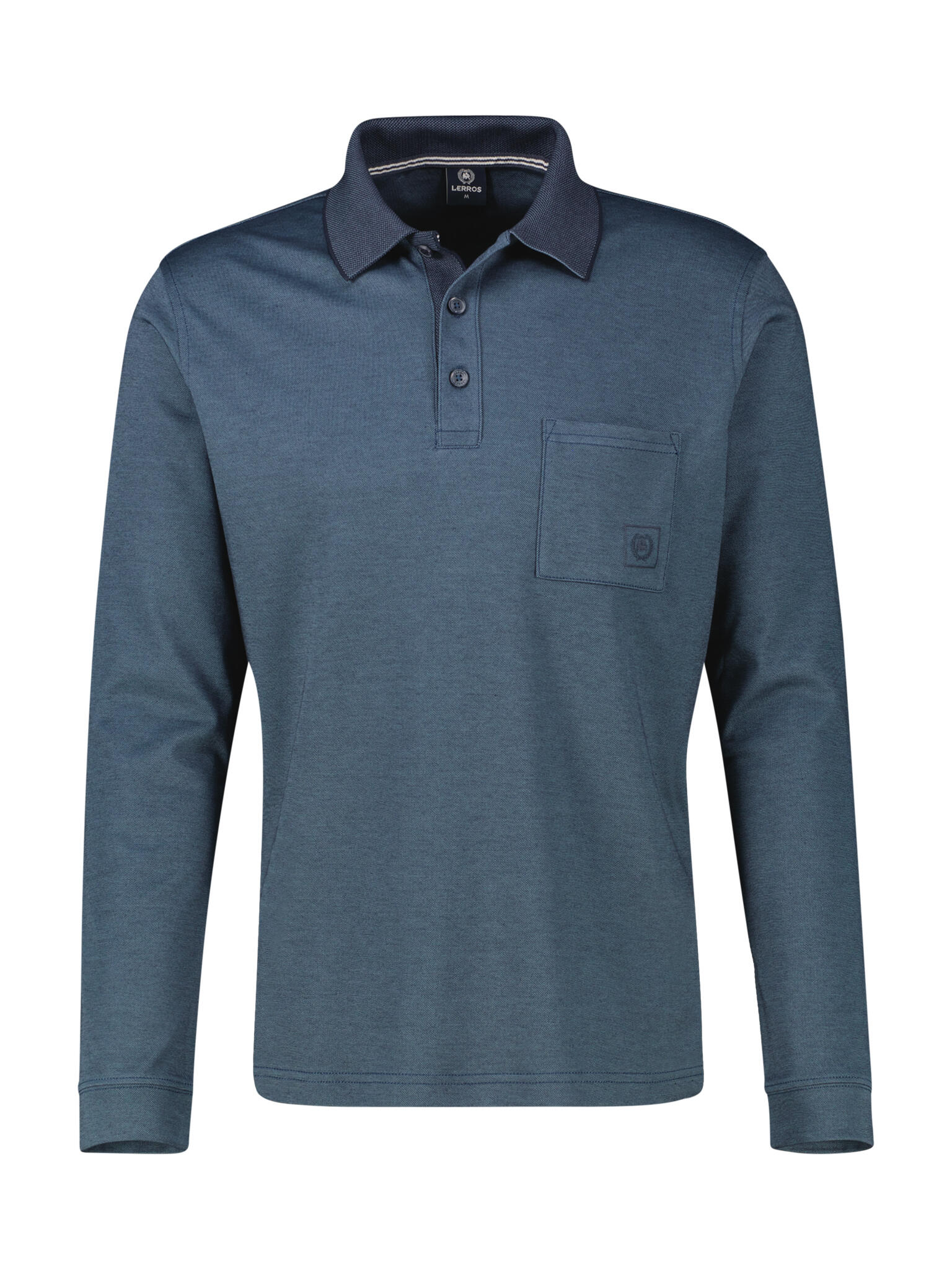LERROS - POLO-KNOPF classic navy - Gr. - L von LERROS