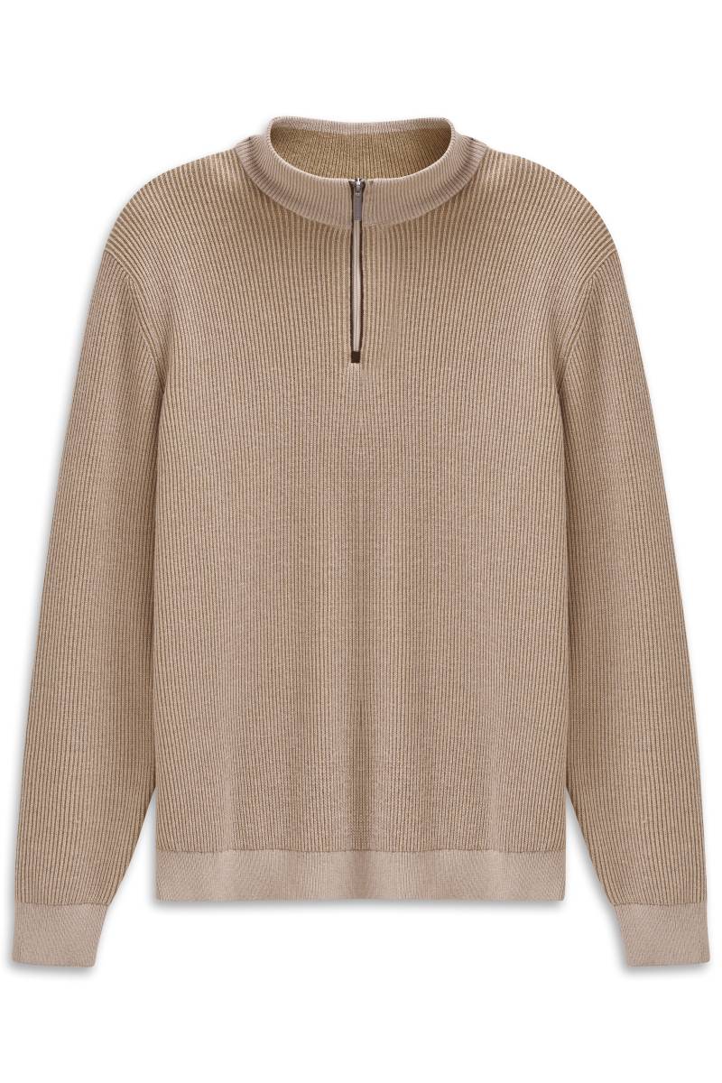 bugatti - Herren Pullover 1/1 Arm beige - Gr. - XL von bugatti