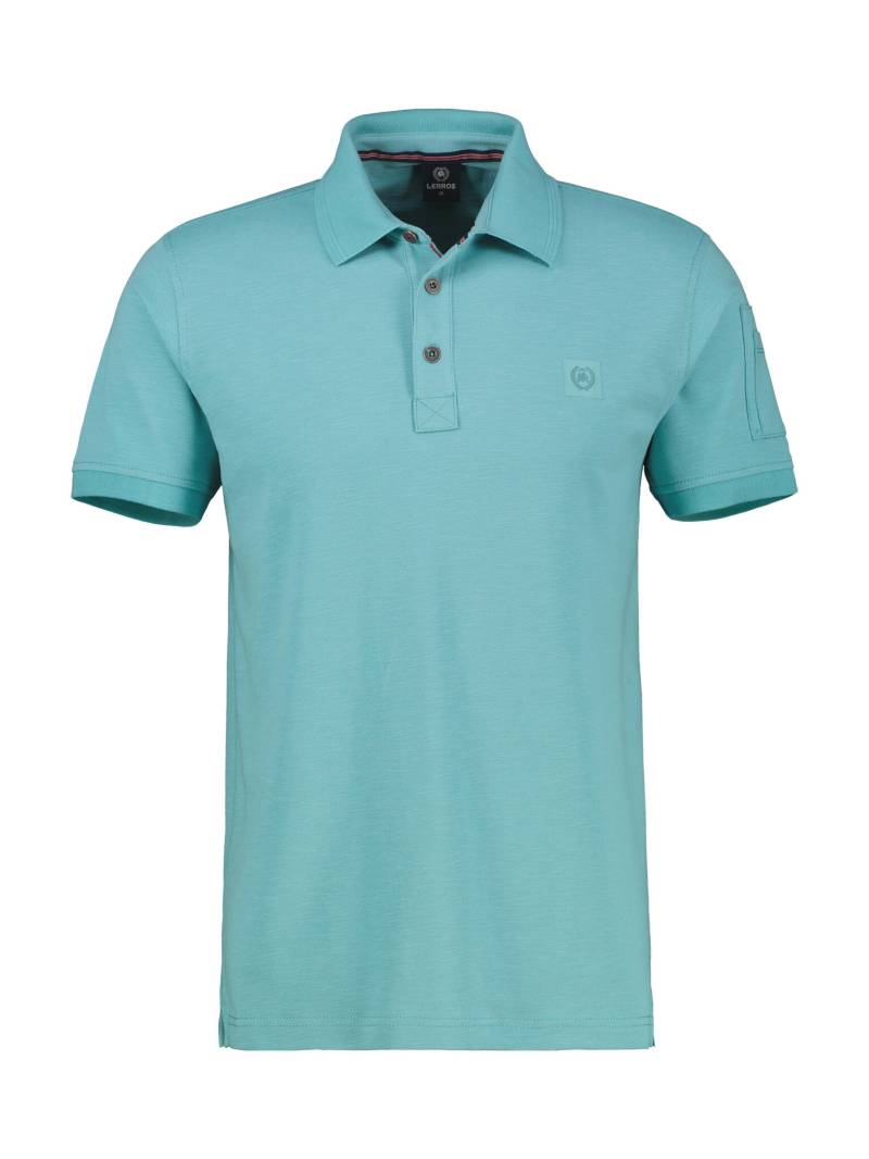 LERROS - POLO-KNOPF crispy blue - Gr. - XXL von LERROS