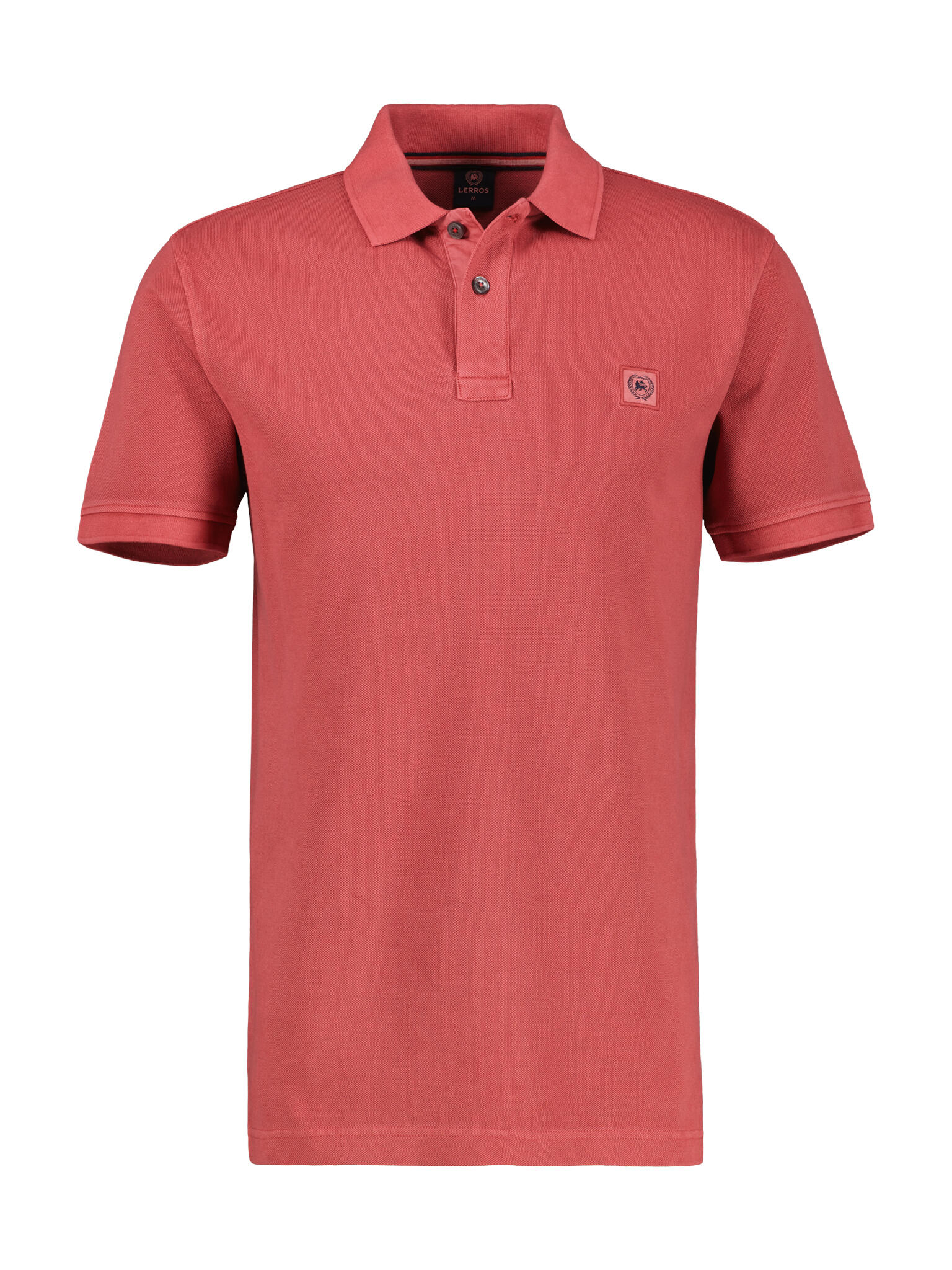 LERROS - POLO-KNOPF earth red - Gr. - XXL von LERROS
