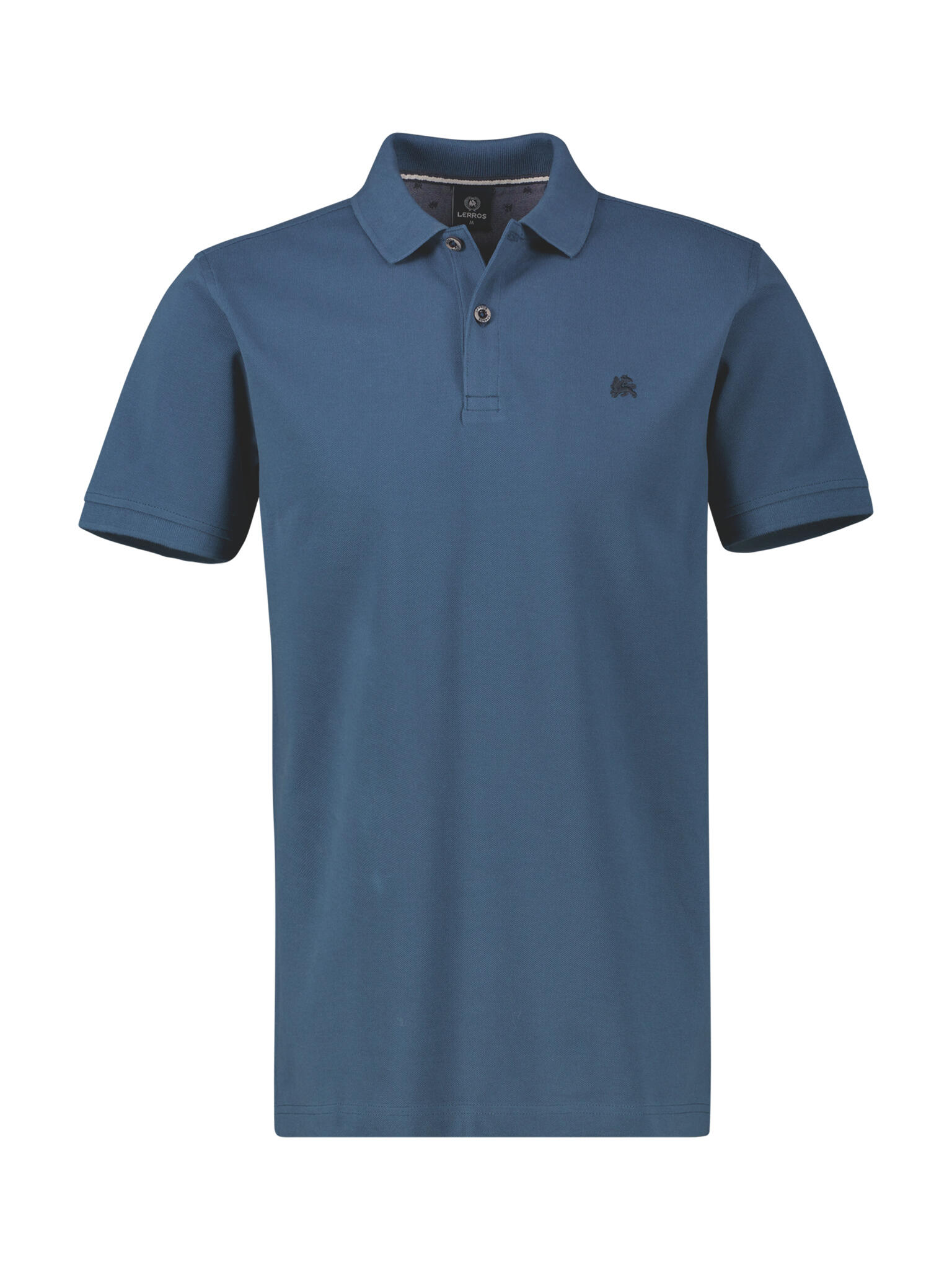 LERROS - POLO-KNOPF storm blue - Gr. - XXL von LERROS