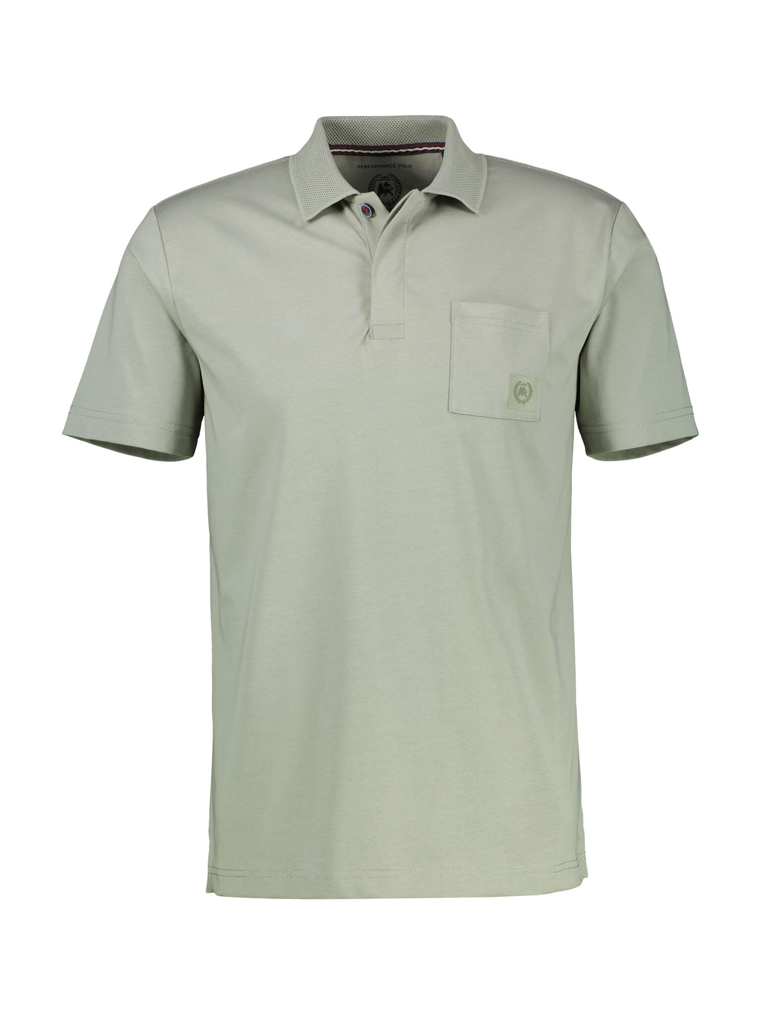 LERROS - POLO-KNOPF tinted grey - Gr. - XXL von LERROS