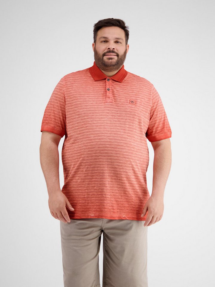 LERROS Poloshirt LERROS Gestreiftes Poloshirt in Großen Größen von LERROS
